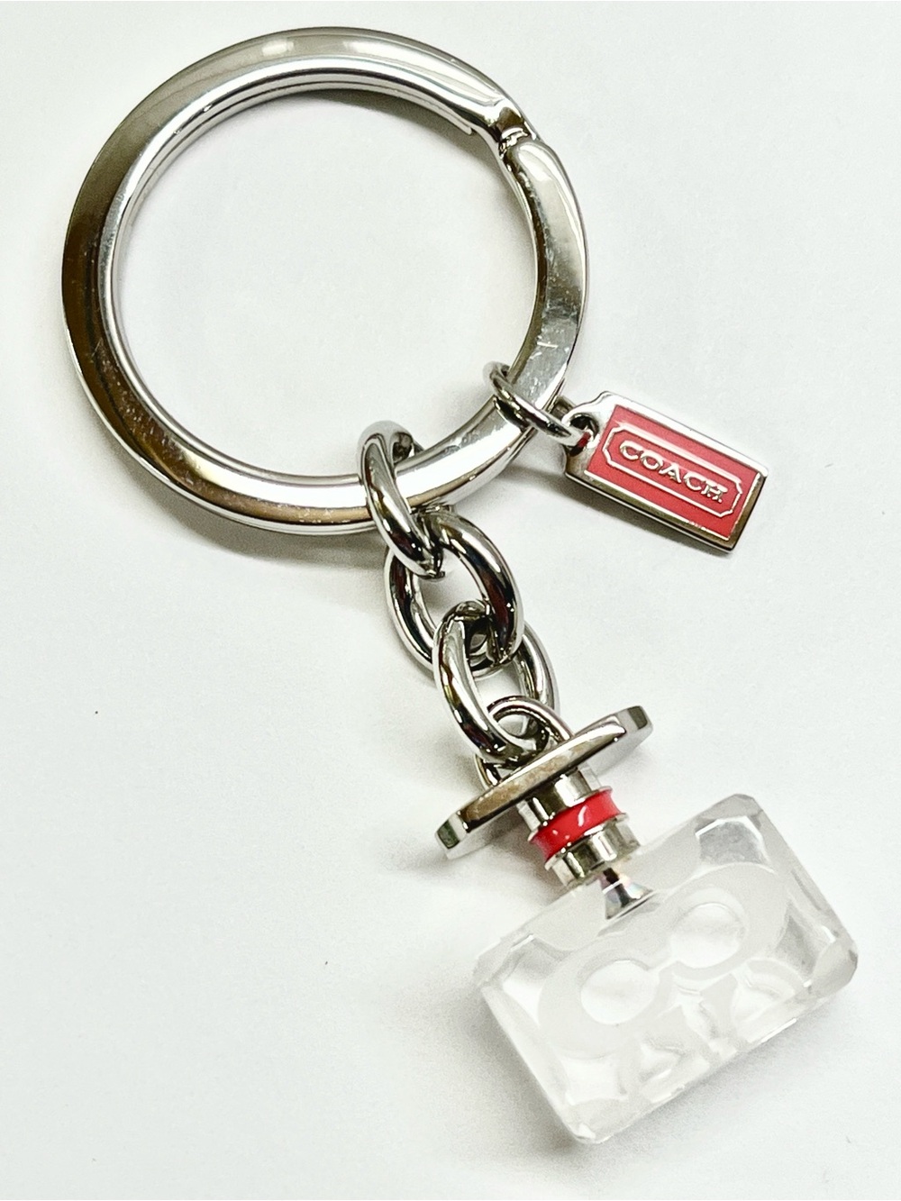 Coach Perfume Bottle Key Fob NWOT